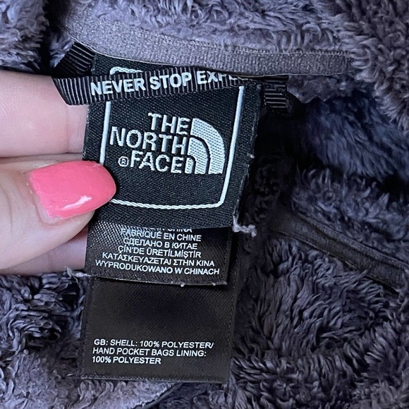 Women's The North Face Size XS Osito Fleece Zip Up Jacket - Picture 7 of 8